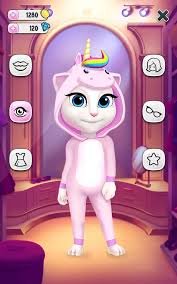 تحميل صديقتي أنجيلا المتكلمة مهكرة للاندرويد 2026 My Talking Angela.v.1.5.2.apk اخر اصدار 2