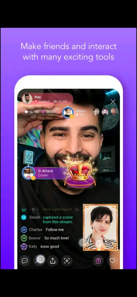 تحميل لاين لايف مهكر LINE LIVE.2.9.5.Apk.2026 آخر إصدار 5