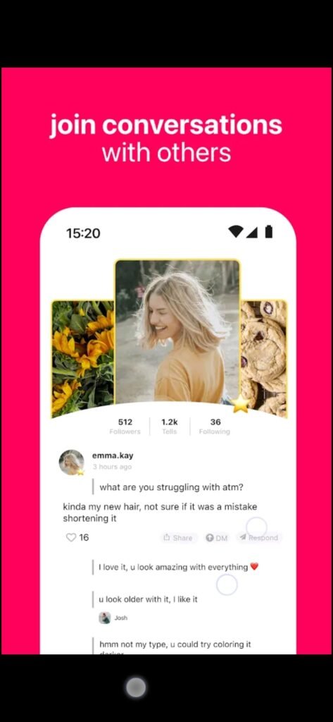 تحميل برنامج تيل للاندرويد Tellonym.3.68.0.Apk.2026 آخر إصدار 3