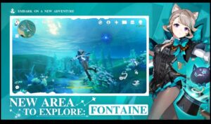 تحميل Genshin Impact V4.0 : Fontaine للايفون مهكر IOS.4.0.0 .2026 اخر اصدار 7