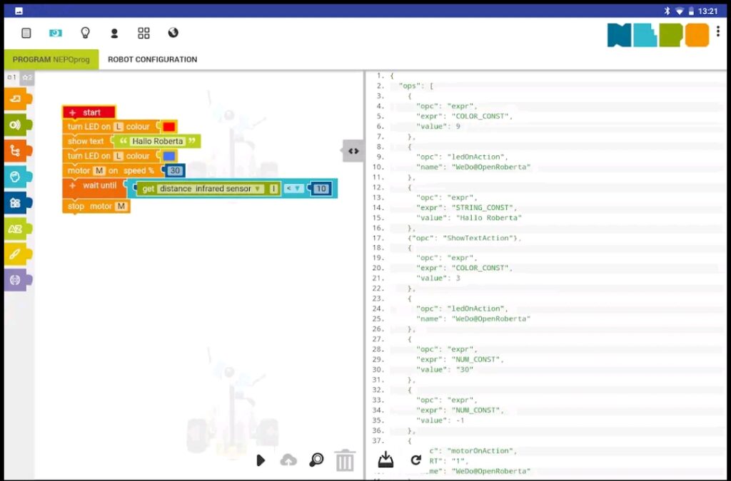 تحميل اوبن روبرتا لاب للاندرويد Open Roberta Mobile.1.0.1.Apk.20260 آخر إصدار 4