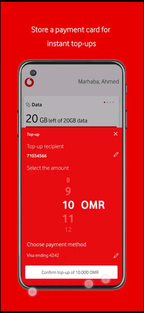 تحميل تطبيق فودافون عمان للاندرويد Vodafone Oman.2.1.2.Apk.2026 آخر إصدار 5