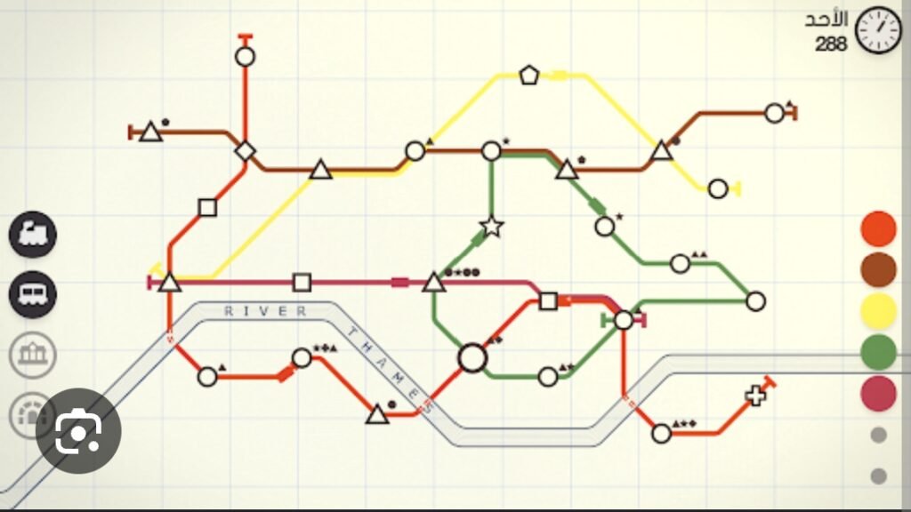 تحميل مترو صغير مهكر للايفون Mini Metro.2.35.1.ios.2026 آخر إصدار 8