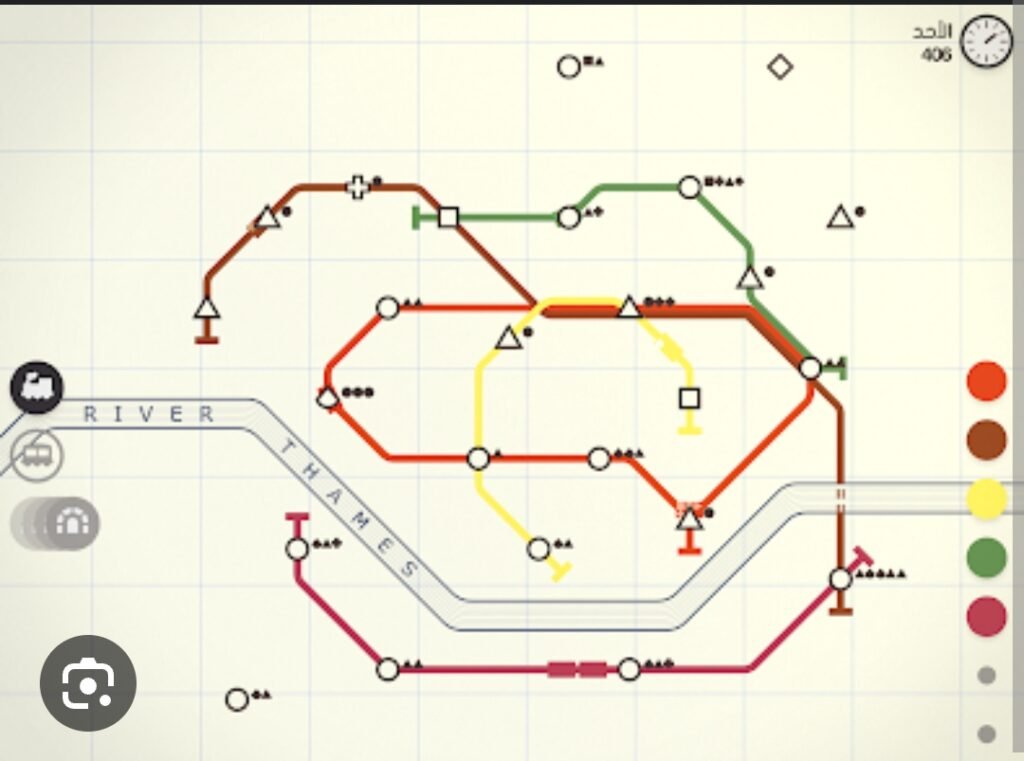 تحميل مترو صغير مهكر للايفون Mini Metro.2.35.1.ios.2026 آخر إصدار 6