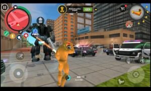 تحميل لعبة rope hero: vice town مهكرة للاندرويد APK.6.5.7.2026 اخر اصدار 4