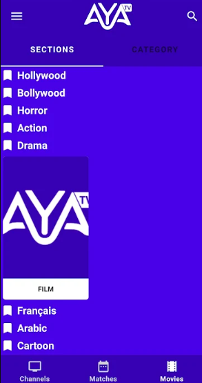 تحميل تطبيق aya tv للايفون aya tv.V5.0.IOS.2026 آخر إصدار 5