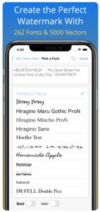 تحميل iwatermark+ watermark add logo للايفون IOS.7.2 اضافة شعار علامة مائية اخر اصدار 2