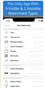 تحميل iwatermark+ watermark add logo للايفون IOS.7.2 اضافة شعار علامة مائية اخر اصدار 8