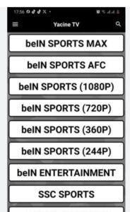 تحميل ياسين تيفي بلاك للايفون Yacine TV BLACK.V4.0.IOS.2026 اخر اصدار 1