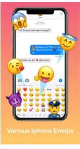 تحميل ايموجي ايفون مهكر Emoji.1.0.8.APK.2026 اخر اصدار 4