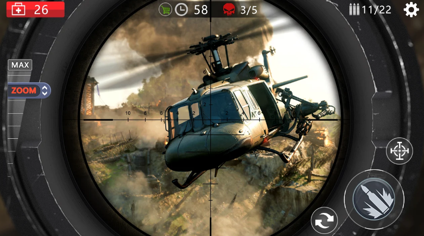 تحميل لعبة sniper 3d مهكرة Sniper 3D.1.3.4.APK.2026 اخر اصدار 2