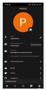 تحميل تطبيق Chai للايفون IOS.2026 تشاي اخر اصدار 6