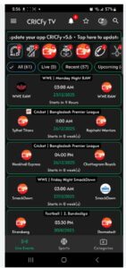 تحميل تطبيق Cricfy TV للاندرويد APK.2026 تلفزيون الكريكيت اخر اصدار 2