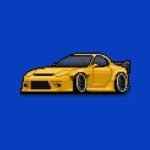 pixel car racer مهكرة