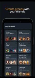 تحميل character ai مهكر 1.8.6.2026.APK شخصيات بالذكاء الاصطناعي اخر اصدار 4