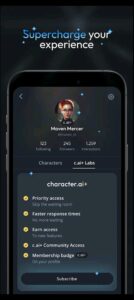 تحميل character ai مهكر 1.8.6.2026.APK شخصيات بالذكاء الاصطناعي اخر اصدار 1