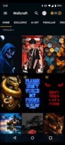 تحميل wallcraft مهكر APK.2026 خلفيات متحركة اخر اصدار 7